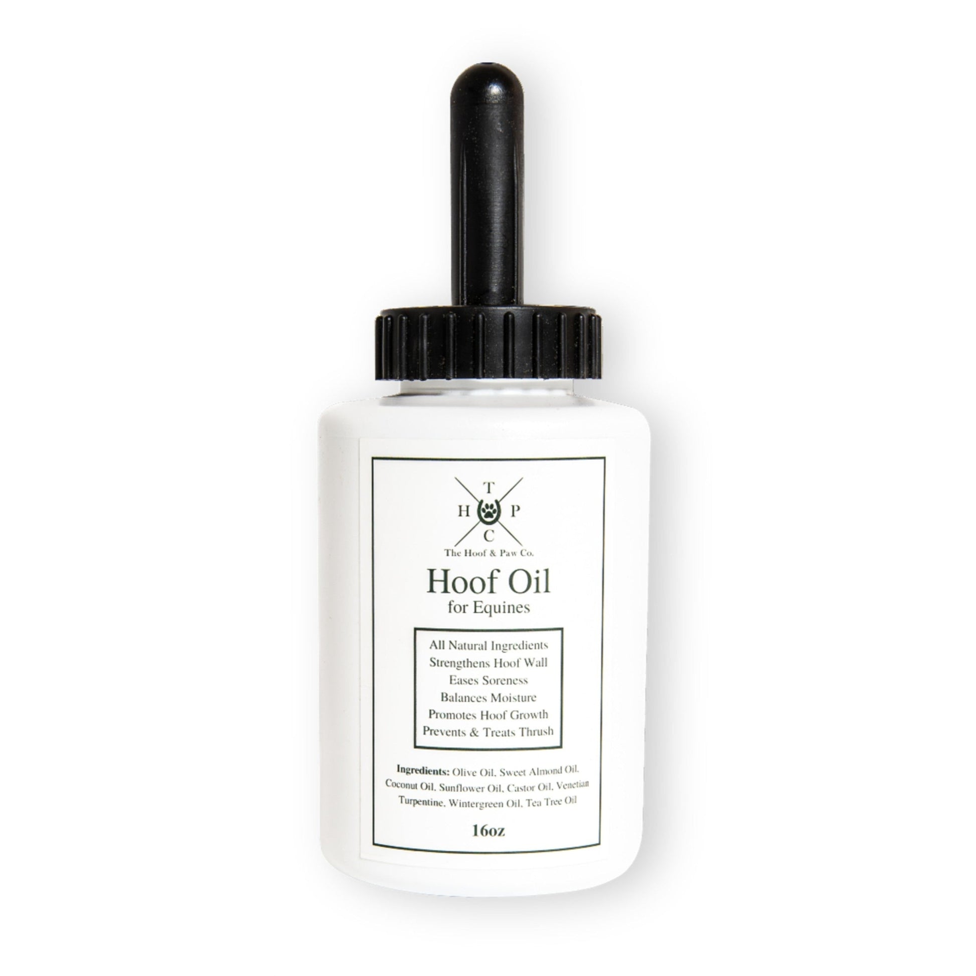 All Natural Hoof Oil - for Horses - 16oz - The Hoof & Paw Co.