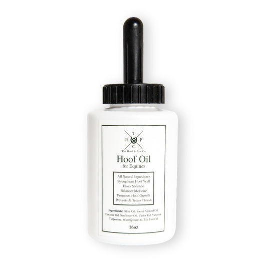 All Natural Hoof Oil - for Horses - 16oz - The Hoof & Paw Co.