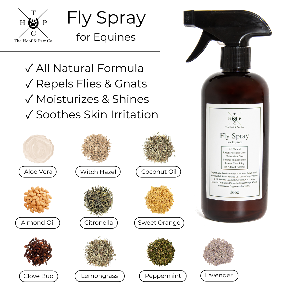 Fly Spray for Horses - 16oz