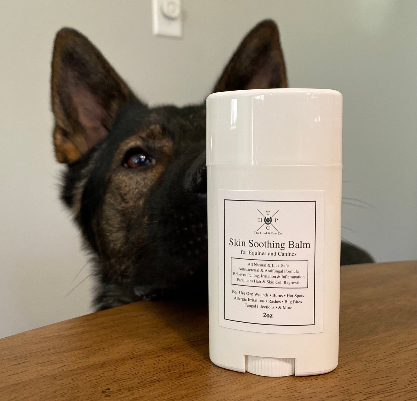 All Natural Skin Soothing Balm - For Dogs & Horses - 2oz - The Hoof & Paw Co.