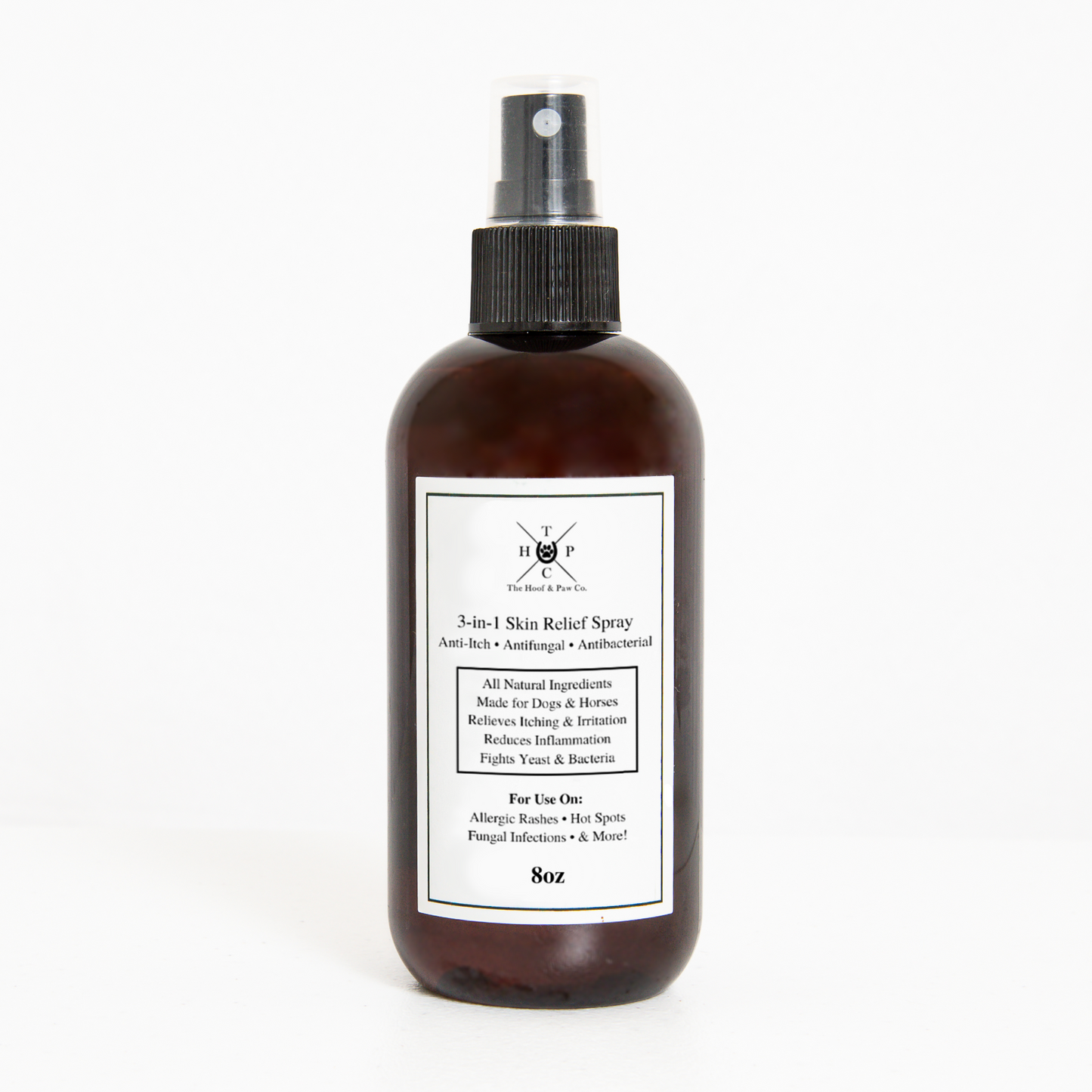All Natural 3-in-1 Skin Relief Spray - for Dogs & Horses (8oz)