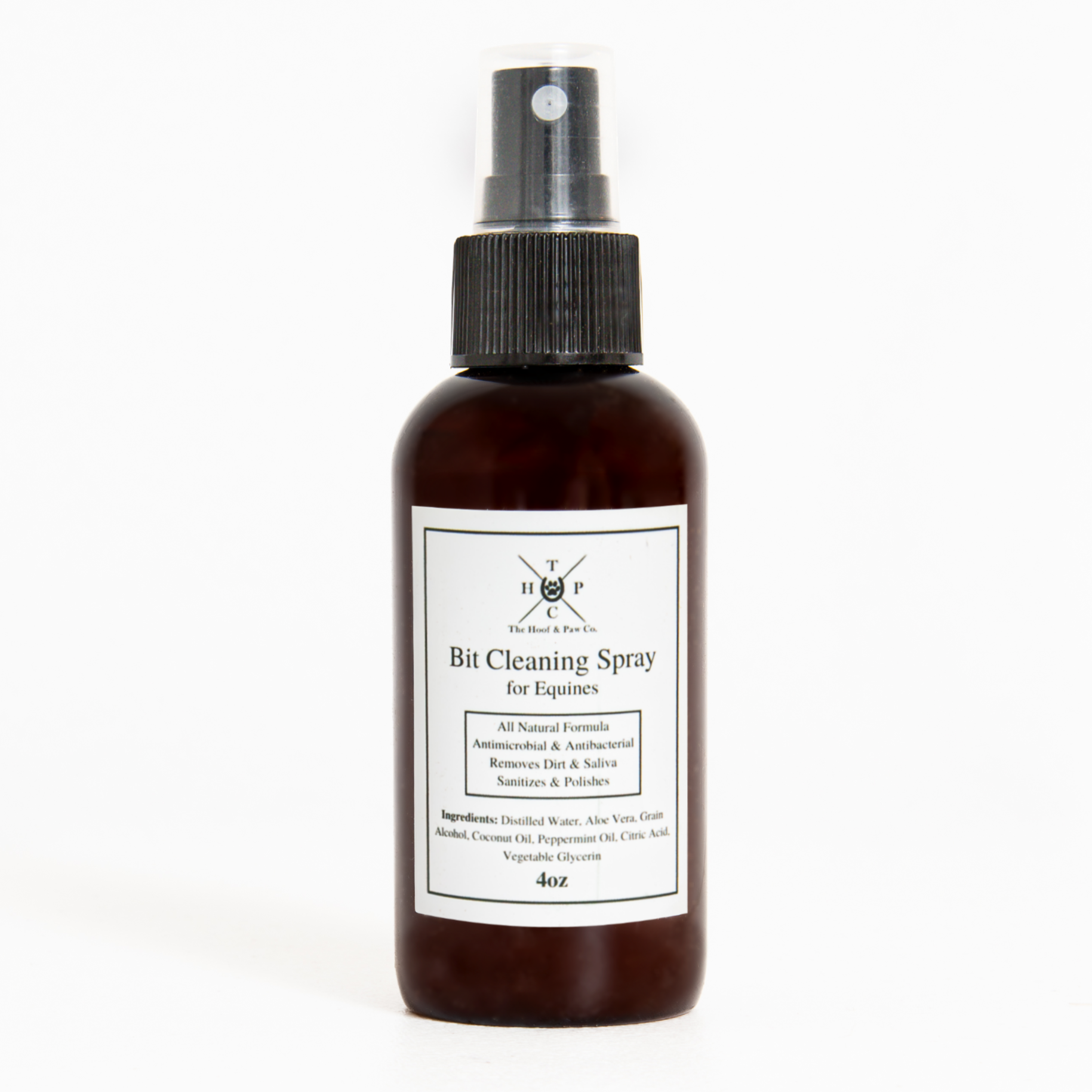 All Natural Bit Cleaning Spray - For Horses - 4oz Bottle – The Hoof ...
