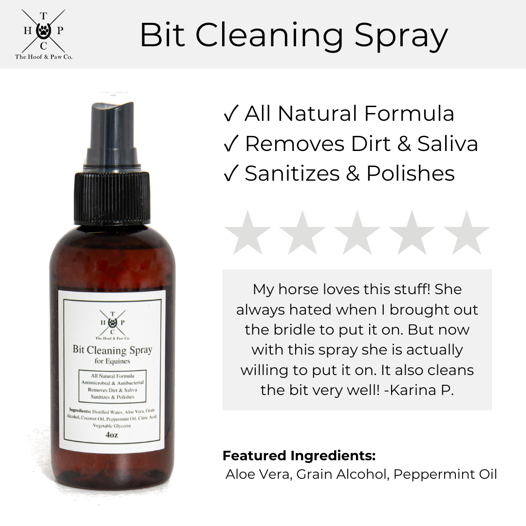 All Natural Bit Cleaning Spray - For Horses - 4oz