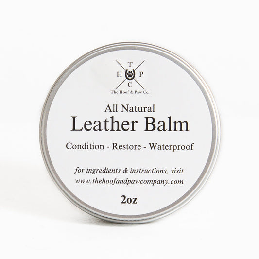 All Natural Leather Balm- 2oz