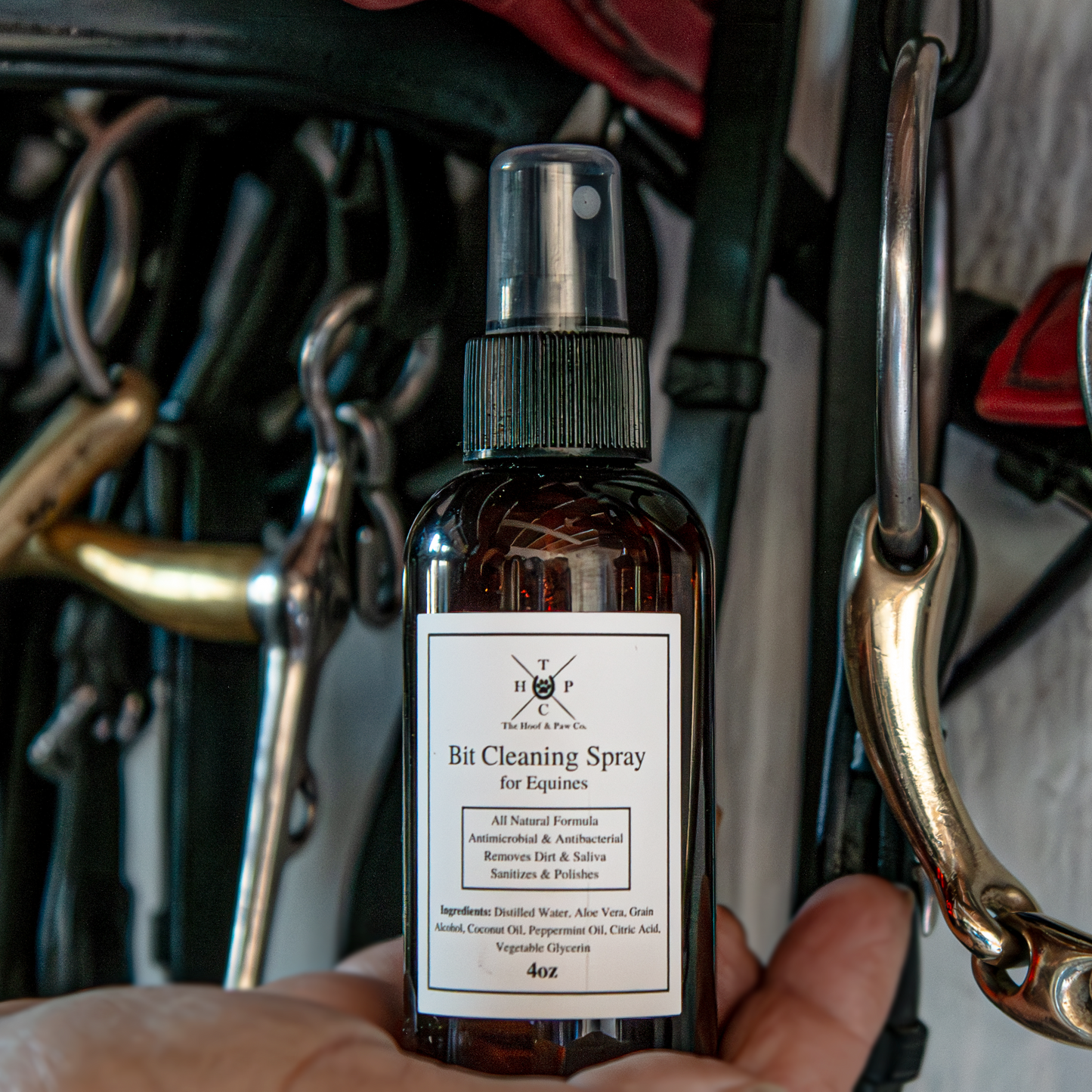 All Natural Bit Cleaning Spray - For Horses - 4oz