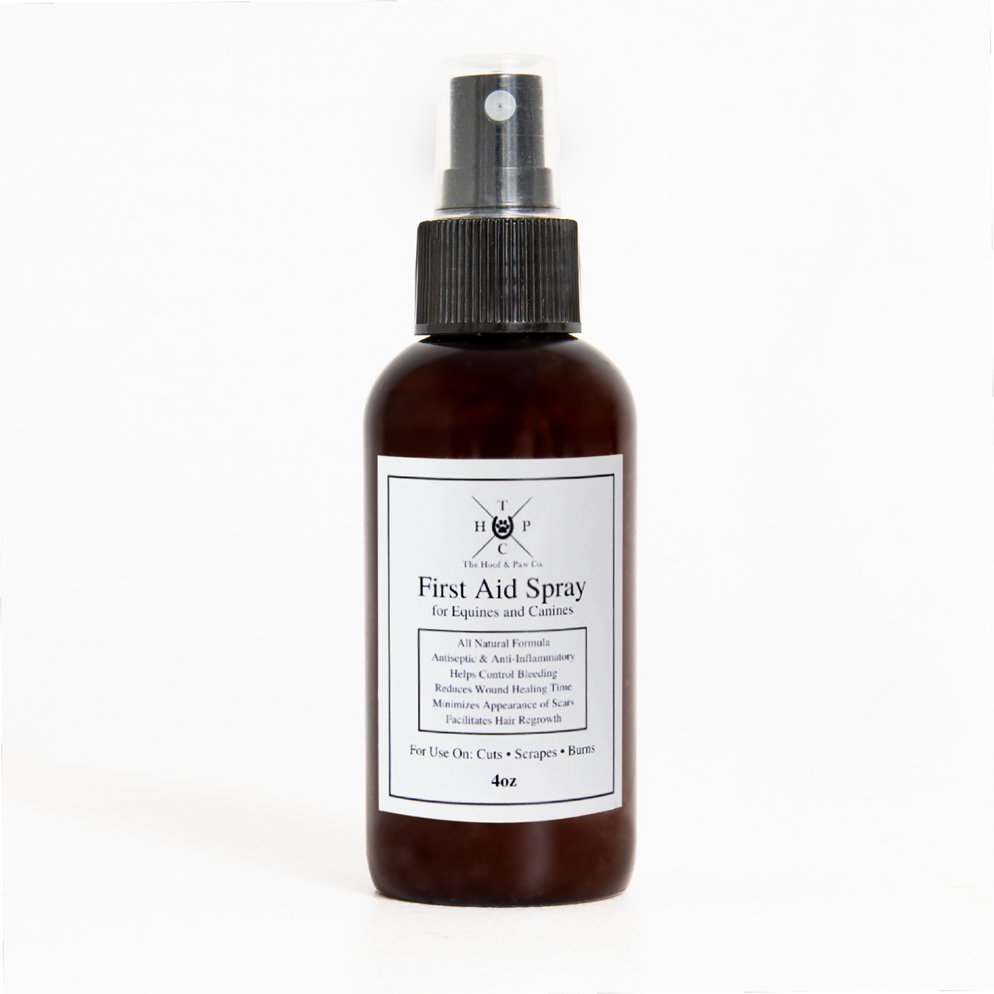 All Natural First Aid Spray - For Dogs & Horses (4oz or 8oz)