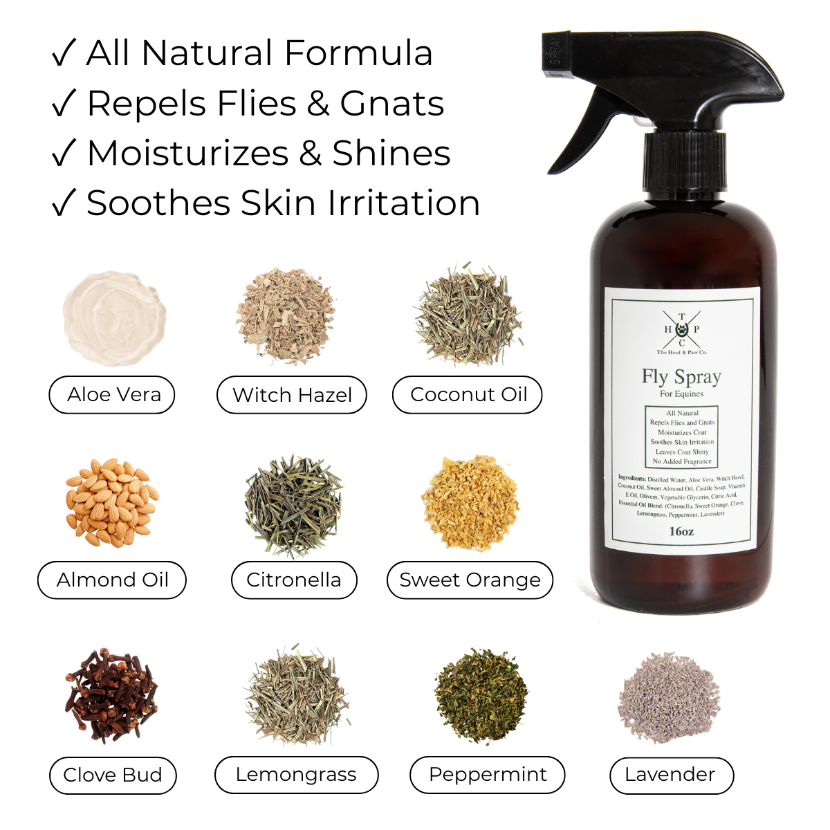 Fly Spray for Horses - 16oz