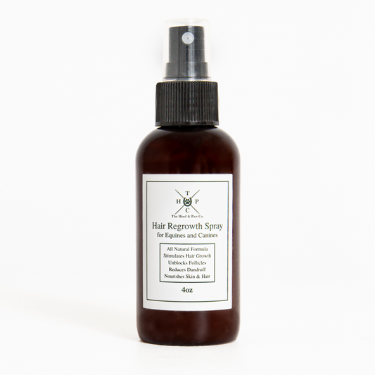 All Natural Hair Regrowth Spray - for Dogs & Horses - 4oz