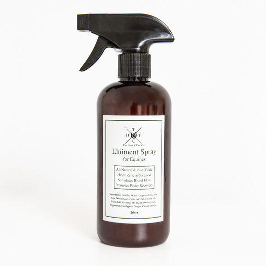 All Natural Liniment Spray - For Horses - 16oz