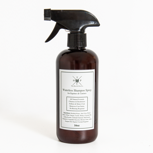 All Natural Waterless Shampoo Spray - For Dogs & Horses - 16oz