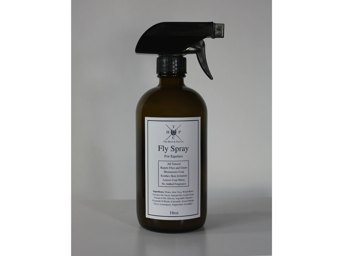 All Natural Fly Spray Repellent - For Horses - 16oz
