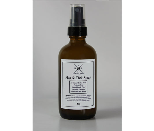 All Natural Flea and Tick Spray - For Dogs - 4oz